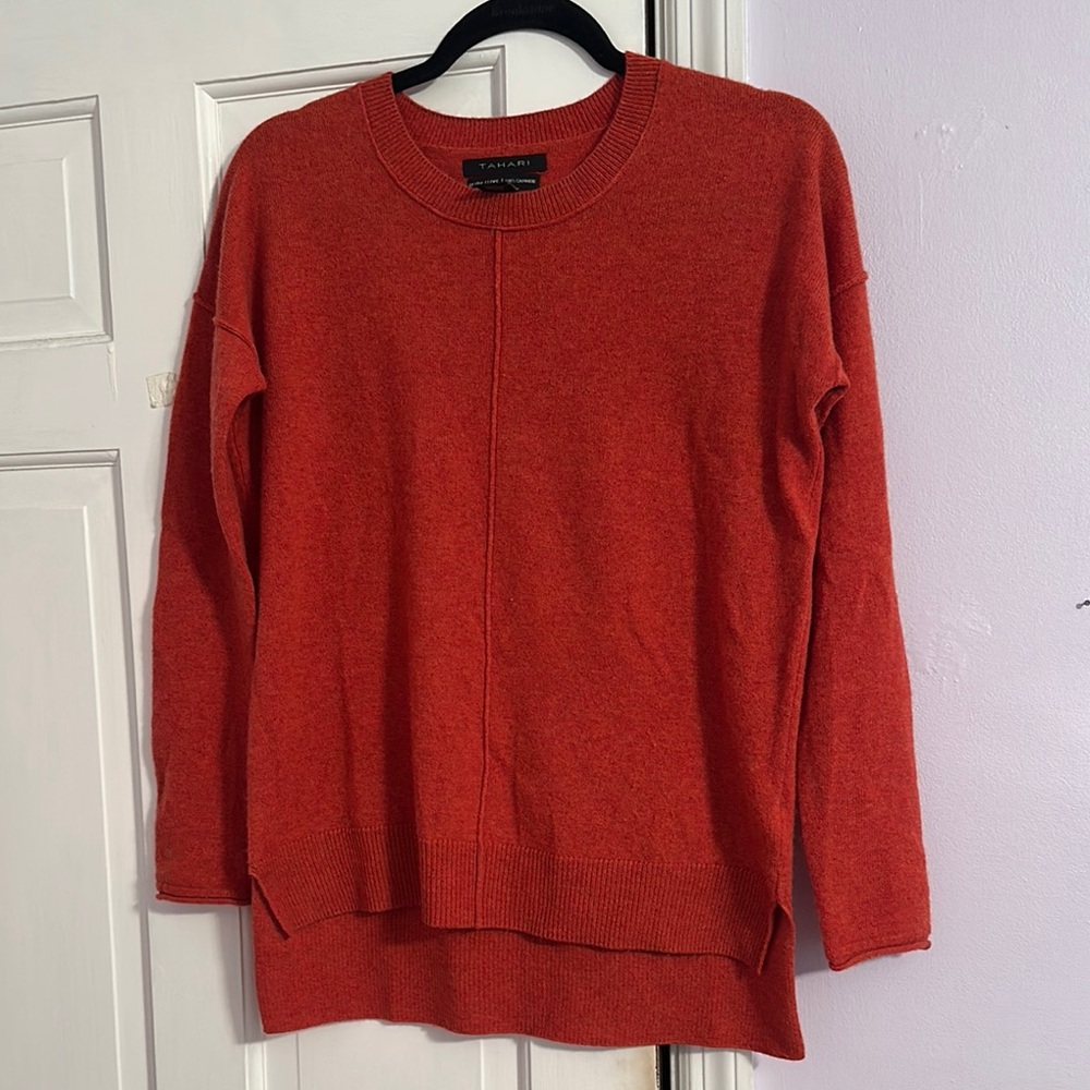 Cashmere Women's Rich Color Crew Neck Sweater